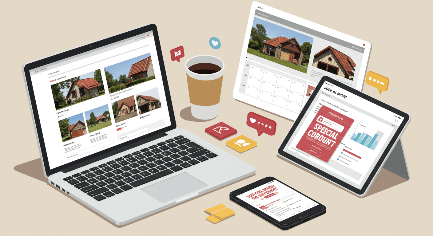 Social Media Marketing for Roofing Companies